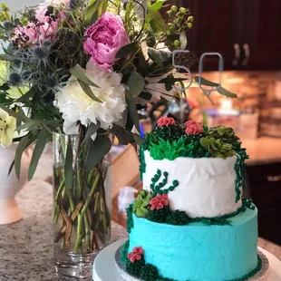 The cake they made for my wife's birthday!