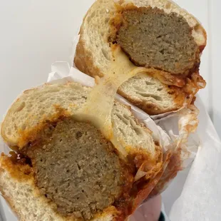 Meatball sandwich