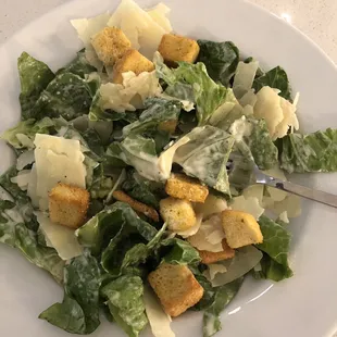 a plate of salad