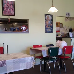 Open ish kitchen for the hipster foodies.