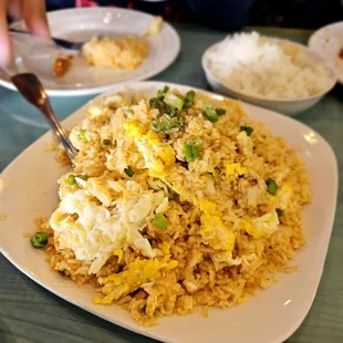 Crab fried rice