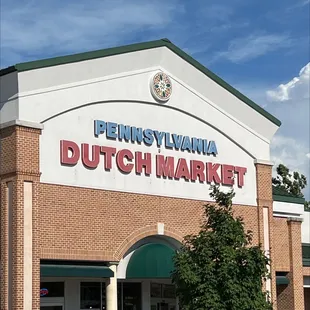 the front of the store