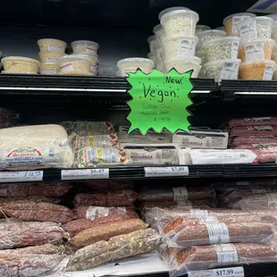 Vegan mozzarella! It's delicious too