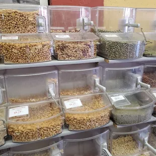 The Bulk section..yes there was bags, scale and twist ties lol