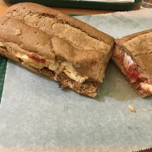 Chicken Parmesan heaven.