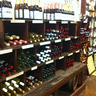 Lots and lots of wine