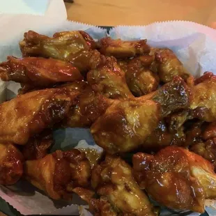 Hot wings.