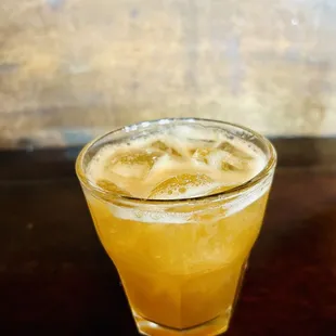 Chai old fashioned cocktail