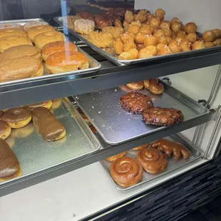 French crullers and apple fritters