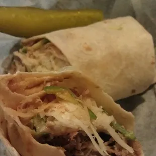 BBQ wrap. Oh my word, so good.