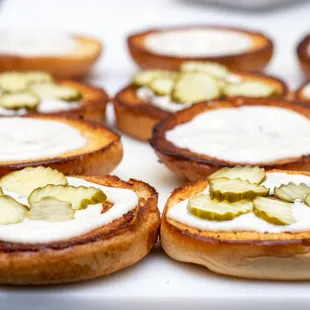 a close up of a plate of food