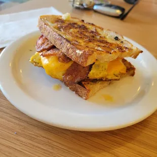 Breakfast Sandwich with Bacon