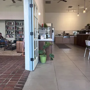 Sneak peek at the book shelf!