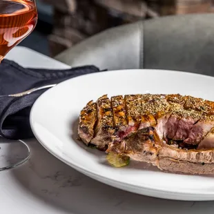steak, food