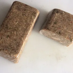 Homemade hogs head cheese