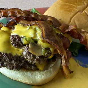 Another pic of my Rio Grande BGCCB. Loaded with mushrooms and green chile.