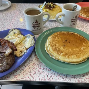 Hearty breakfast