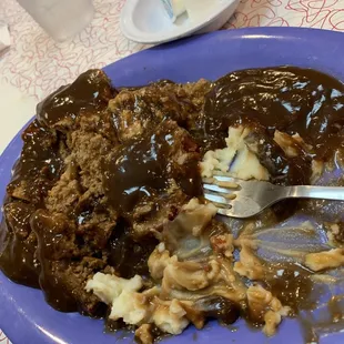 Meatloaf. Do you see &quot;loaf?&quot; I see meat pile.