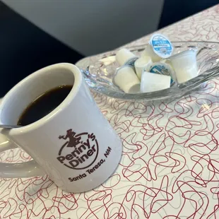 Hot cup of coffee
