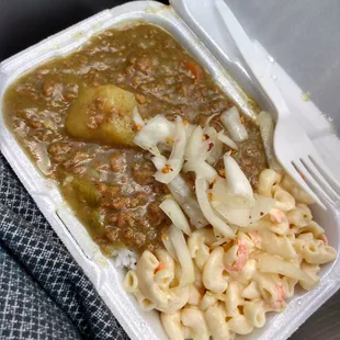 Small Hamburger Curry...ONO! 9.60