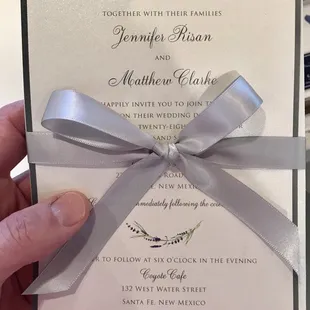 Amazing wedding invitations! Had them printed and ready to go in less than a week!!