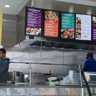 Working hard for the lunch crowd.