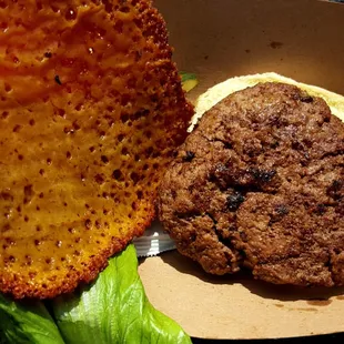 Burnt Cheese Burger by Punch Burger.  Awesome local  food vendors