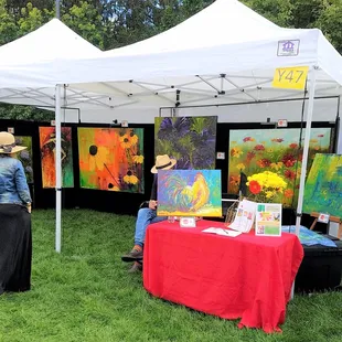 colorful landscape paintings