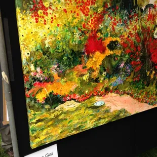 Artists from all over - this one from Israel.