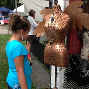 Careful inspection of the pennies to see what year it was made.