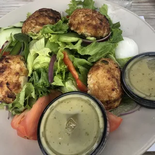 Crab Cake Salad