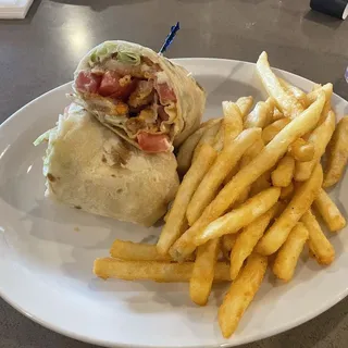 Buffalo Chicken Wrap Sandwich