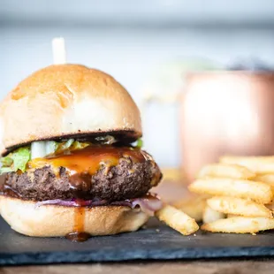 Bourbon BBQ Burger
 Pc: Mary Rose Photography