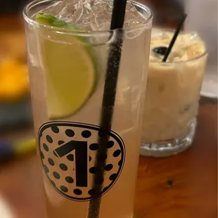 Go for the Gin. White Russian.