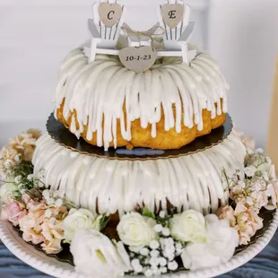 Our wedding cake