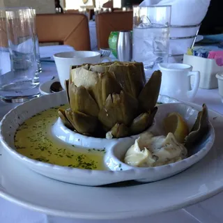 Herb Steamed Artichoke