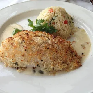 Crab Stuffed Tilapia