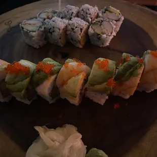 California Roll ， Alaska King Roll