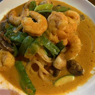 Red Curry Shrimp