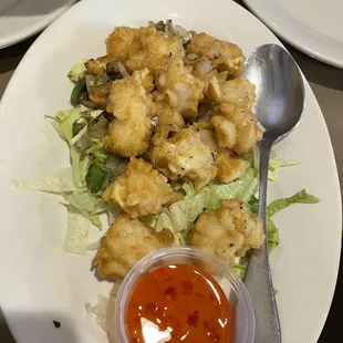 Salt and pepper squid