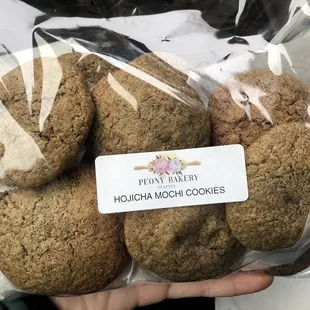 Hojicha Mochi Cookie