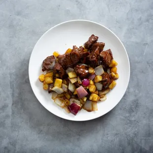 Beef Steak with Pineapple