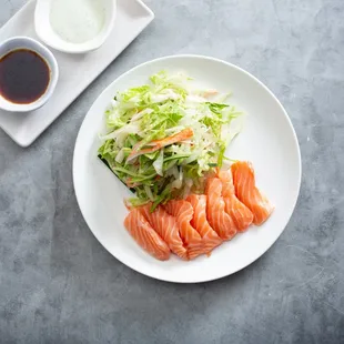 Salmon Sashimi Salad