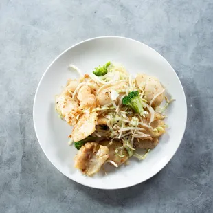 Fish Fillet with Lemon Garlic