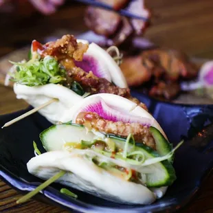 Pan Fried Pork Buns - IG: @nelson_eats