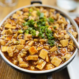 Fish Fillets in Hot Oil/ Mapo Tofu