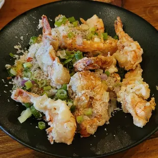 Salt &amp; Pepper Tiger Prawns, $20