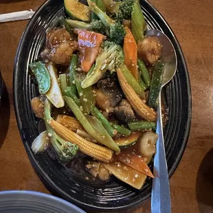 Shrimp w/Assorted Vegetables