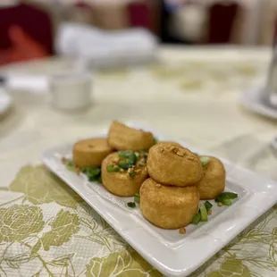 Crusted Custard Tofu