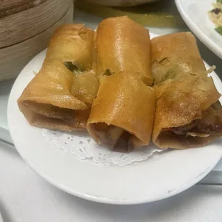 Deep Fried Shrimp Spring Rolls